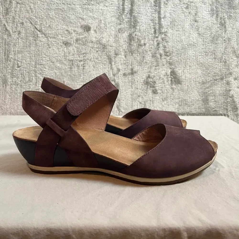 Dansko Vera Wedge Heel Sandal Women’s Size 38, US 7.5